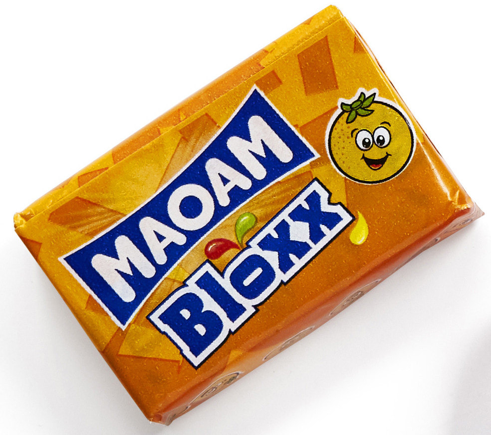 Maoam Bloxx - Orange Flavour